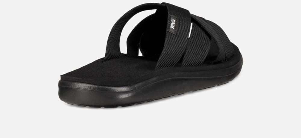 Black Teva Voya Women's Slide | Ireland-8941