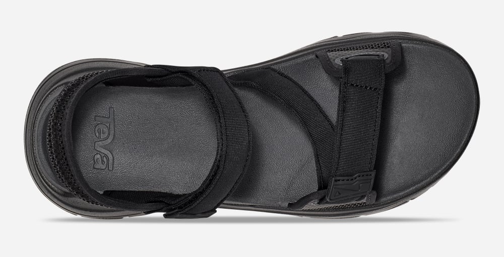 Black Teva Zymic Men's Sandals | Ireland-7230