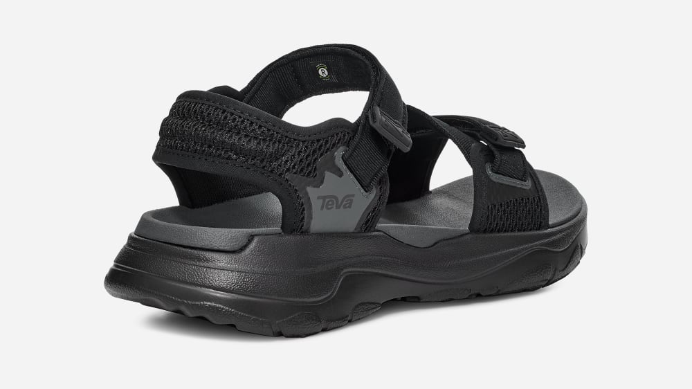 Black Teva Zymic Women's Hiking Sandals | Ireland-2710