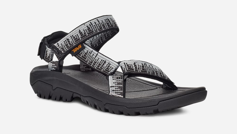 Black / White Teva Hurricane XLT2 Men's Hiking Sandals | Ireland-0519