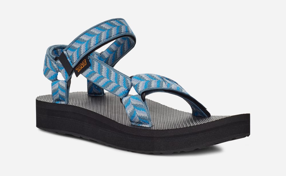 Blue Teva Midform Universal Women's Sandals | Ireland-3148