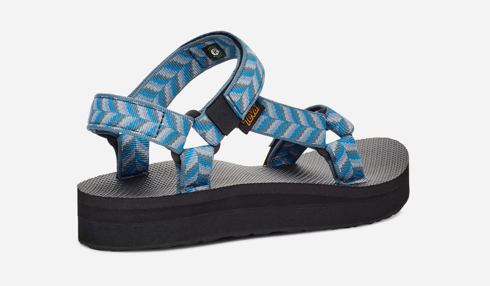 Blue Teva Midform Universal Women's Sandals | Ireland-3148