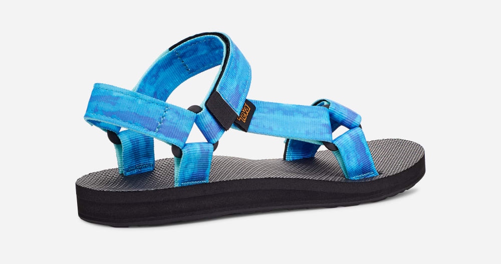 Blue Teva Original Universal Tie-Dye Women's Sandals | Ireland-0864