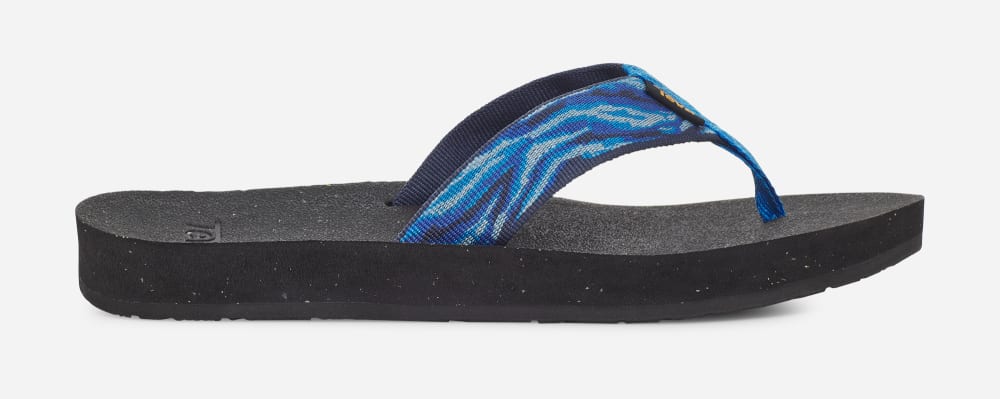 Blue Teva Reflip Women\'s Flip Flops | Ireland-6815