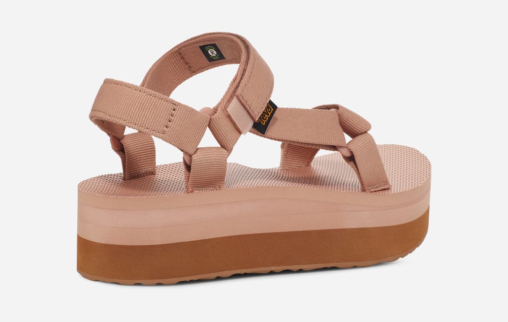 Brown Teva Flatform Universal Women's Platform Sandals | Ireland-7548