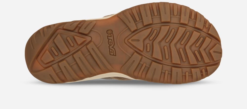 Brown Teva Pajaro Men's Flip Flops | Ireland-4385