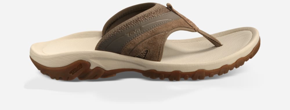 Brown Teva Pajaro Men\'s Flip Flops | Ireland-4385