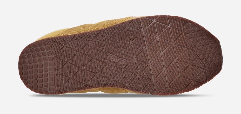 Brown Teva ReEMBER Men's Slip Ons | Ireland-3019