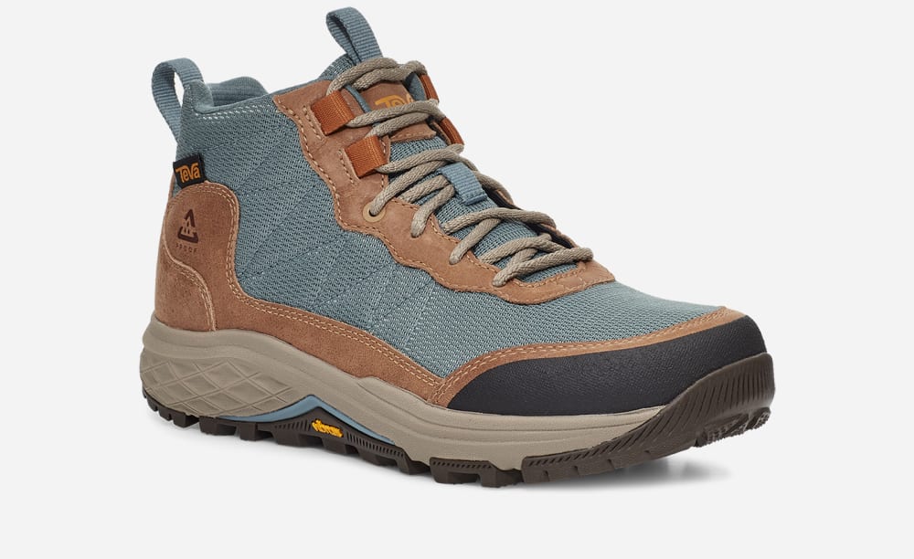 Brown Teva Ridgeview Mid Women's Hiking Boots | Ireland-9685