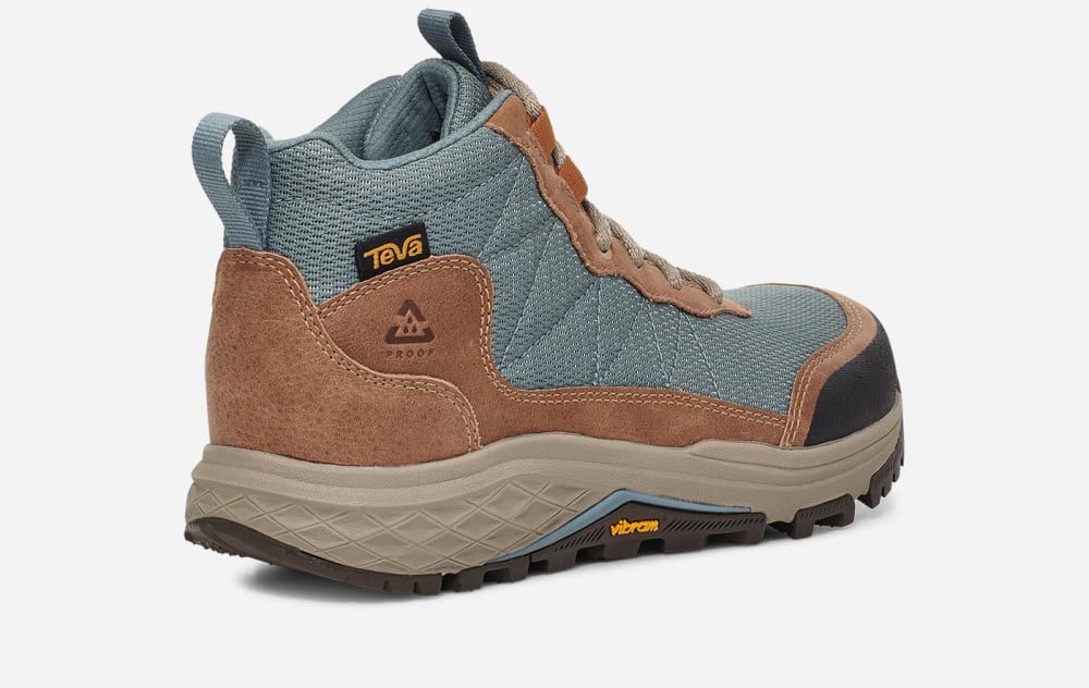 Brown Teva Ridgeview Mid Women's Hiking Boots | Ireland-9685