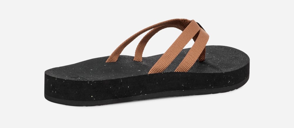 Brown Teva W Reflip Strappy Women's Flip Flops | Ireland-4625