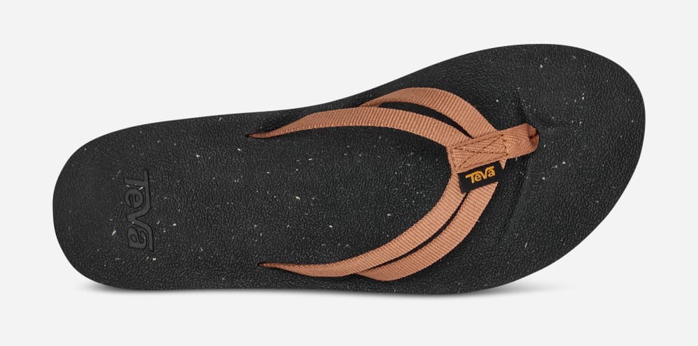 Brown Teva W Reflip Strappy Women's Flip Flops | Ireland-4625