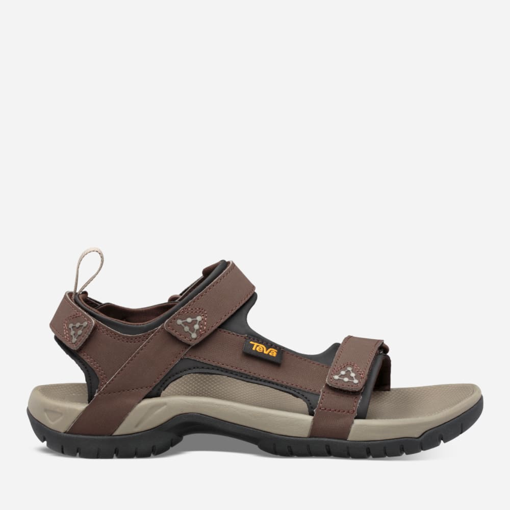 Chocolate Brown Teva Meacham Men\'s Hiking Sandals | Ireland-1596