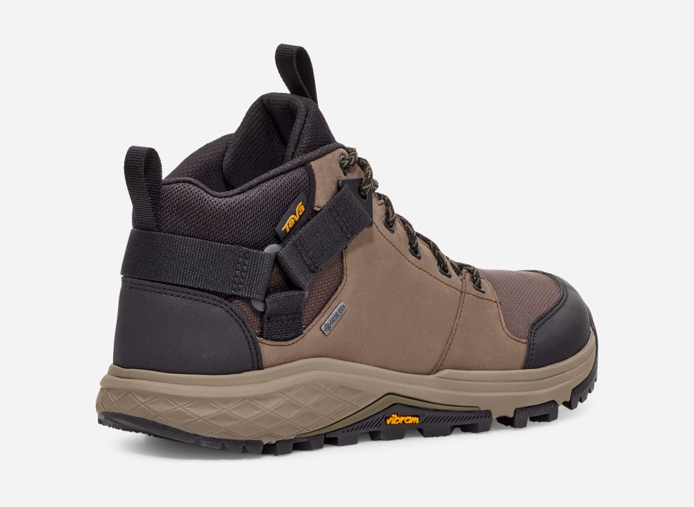 Chocolate Teva Grandview Gore-Tex Men's Hiking Boots | Ireland-4620