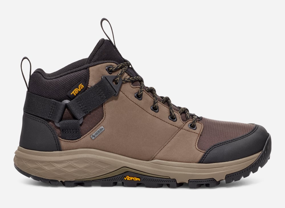 Chocolate Teva Grandview Gore-Tex Men\'s Hiking Boots | Ireland-4620