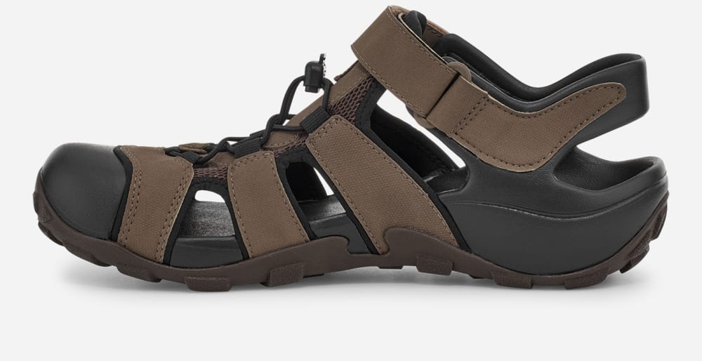 Coffee Teva Flintwood Men's Hiking Sandals | Ireland-9740