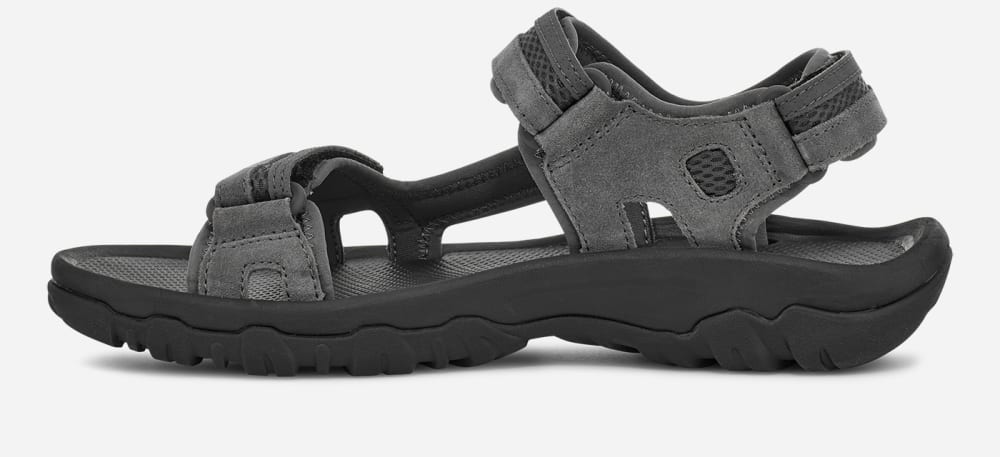 Dark Grey Teva Hudson Men's Sandals | Ireland-5134