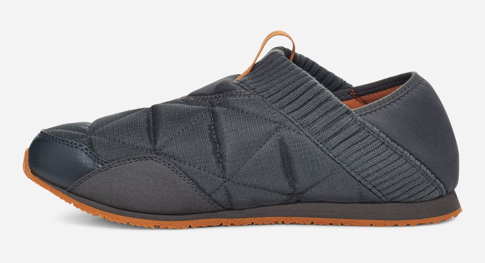 Dark Grey Teva ReEMBER Men's Slip Ons | Ireland-7360