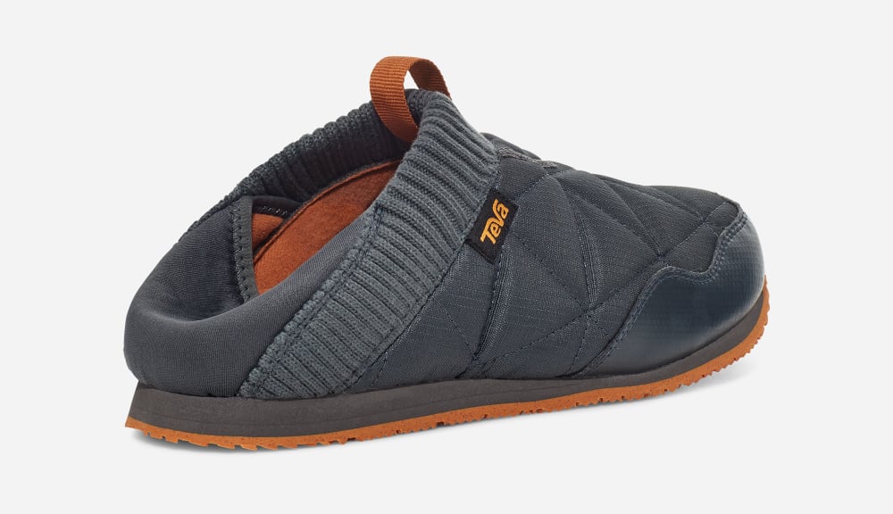 Dark Grey Teva ReEMBER Men's Slip Ons | Ireland-7360