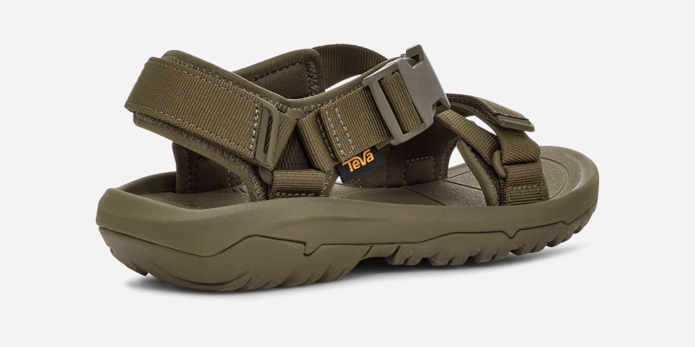 Dark Olive Teva Hurricane Verge Men's Hiking Sandals | Ireland-7584