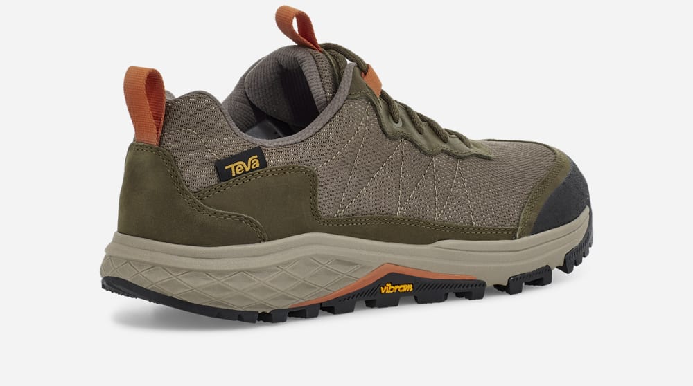 Dark Olive Teva Ridgeview Low Men's Hiking Boots | Ireland-1249