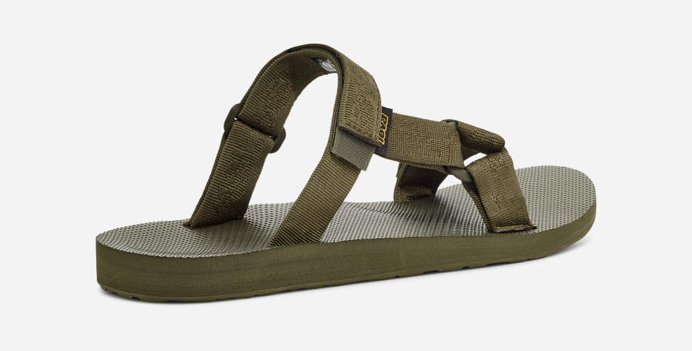 Dark Olive Teva Universal Men's Slide | Ireland-4120