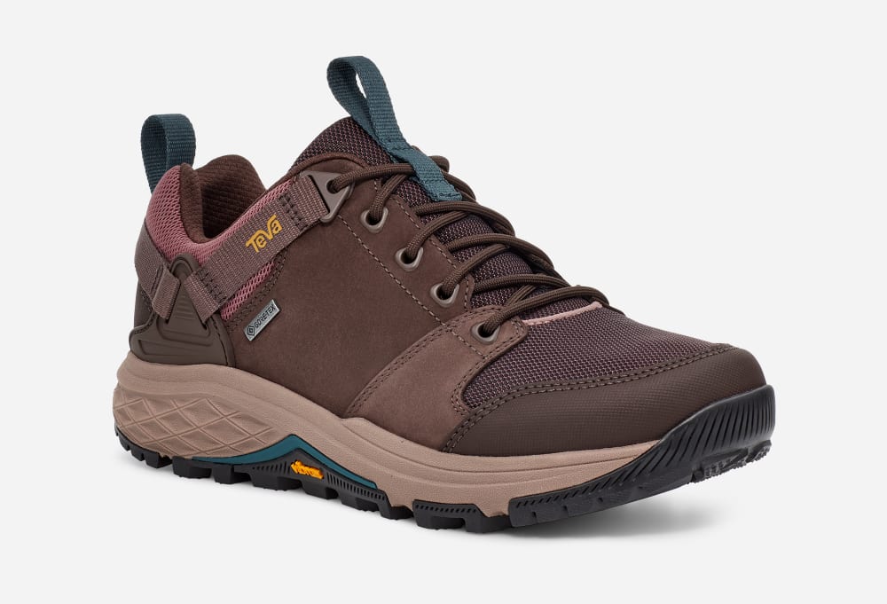 Deep Brown Teva Grandview GTX Low Women's Hiking Boots | Ireland-7103