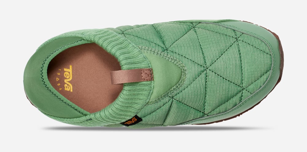 Green Teva ReEMBER Women's Slip Ons | Ireland-1623