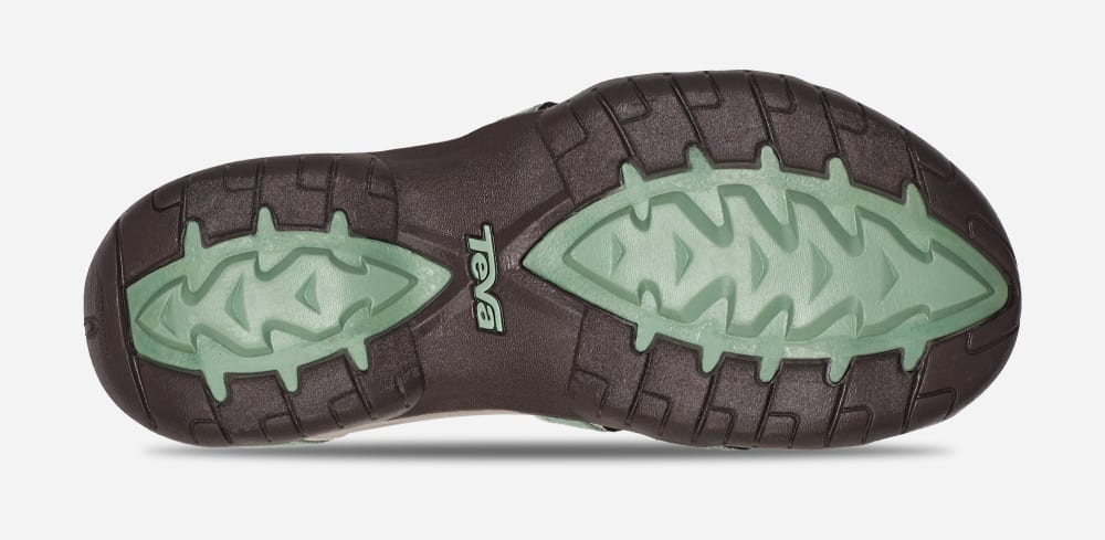 Green Teva Tirra Women's Hiking Sandals | Ireland-2370