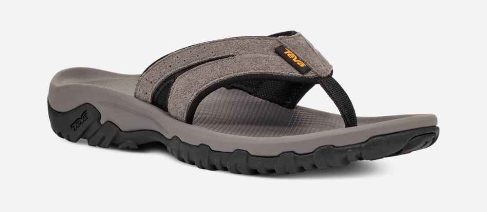 Grey Teva Katavi 2 Thong Men's Flip Flops | Ireland-5083