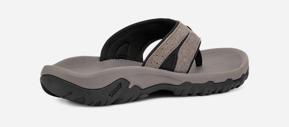 Grey Teva Katavi 2 Thong Men's Flip Flops | Ireland-5083