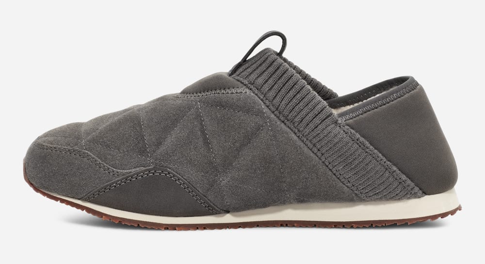 Grey Teva ReEMBER PLUSHED Men's Slip Ons | Ireland-1924