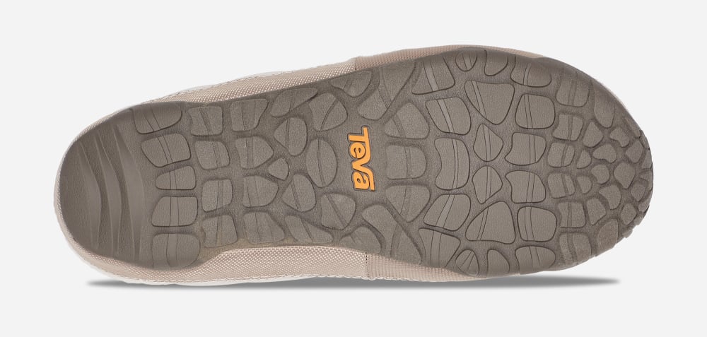 Grey Teva ReEMBER TERRAIN Men's Slip Ons | Ireland-2890