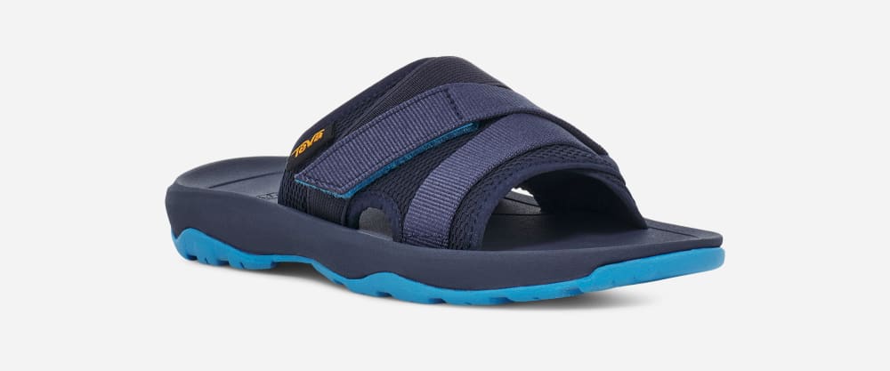 Indigo / Blue Teva Hurricane Verge Kids' Slide | Ireland-5329