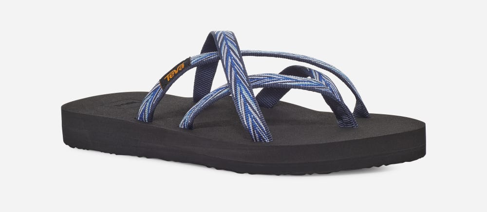 Indigo Teva Olowahu Women's Flip Flops | Ireland-7892