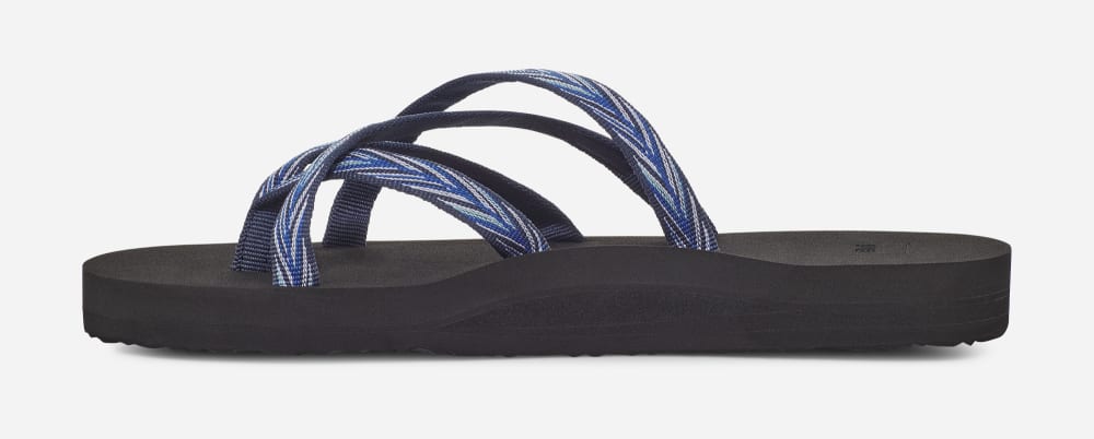 Indigo Teva Olowahu Women's Flip Flops | Ireland-7892