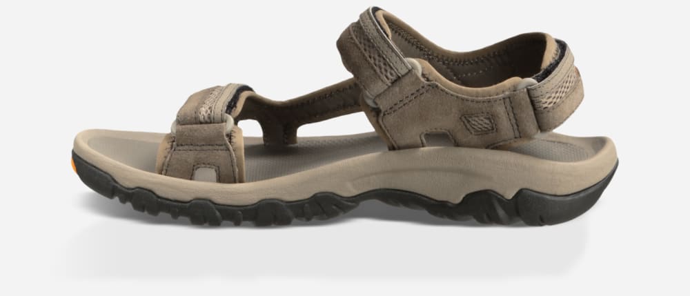 Khaki Teva Hudson Men's Sandals | Ireland-1489