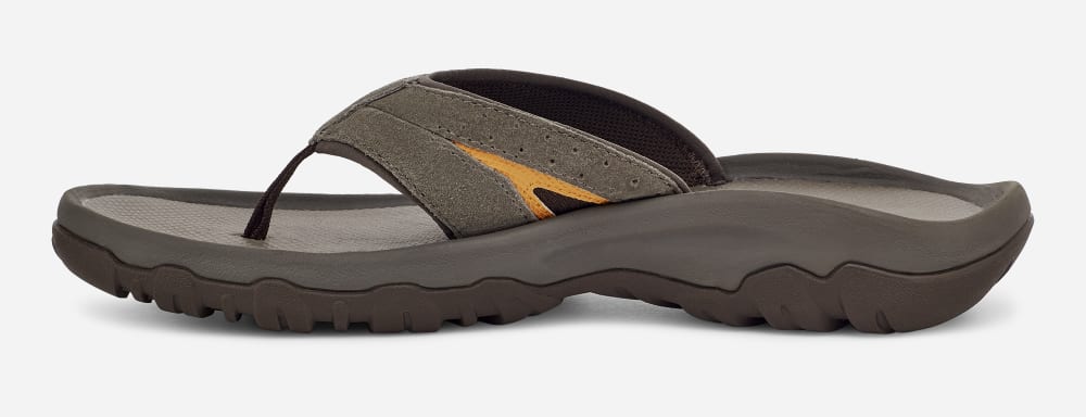 Khaki Teva Katavi 2 Thong Men's Flip Flops | Ireland-6510