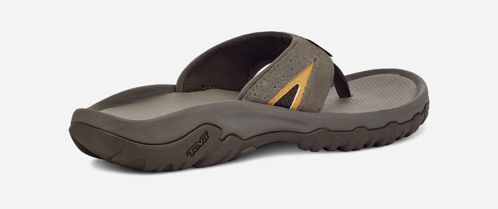 Khaki Teva Katavi 2 Thong Men's Flip Flops | Ireland-6510