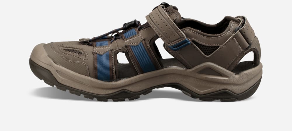 Khaki Teva Omnium 2 Men's Hiking Sandals | Ireland-6215