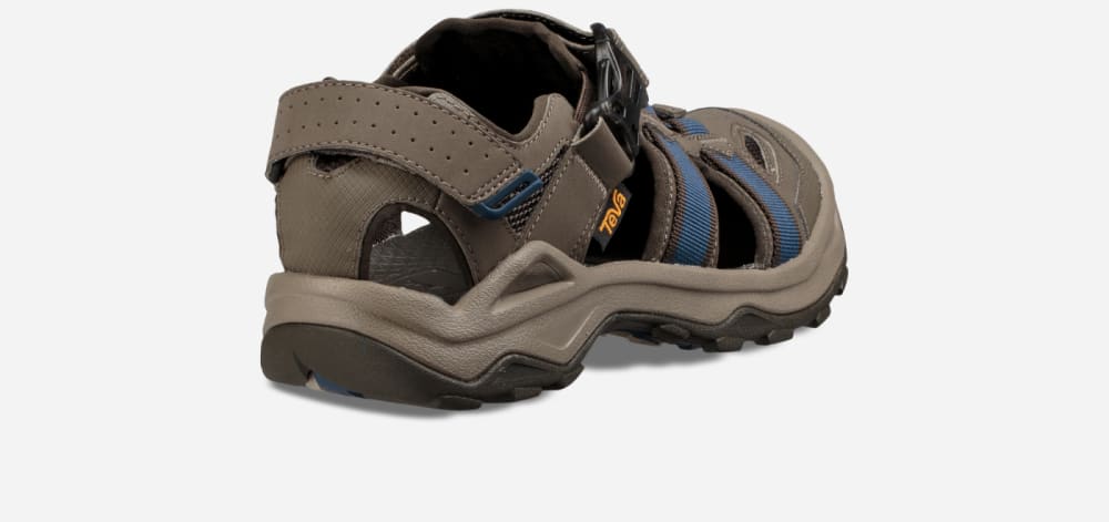 Khaki Teva Omnium 2 Men's Hiking Sandals | Ireland-6215