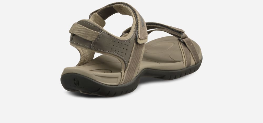 Khaki Teva Verra Women's Hiking Sandals | Ireland-5910