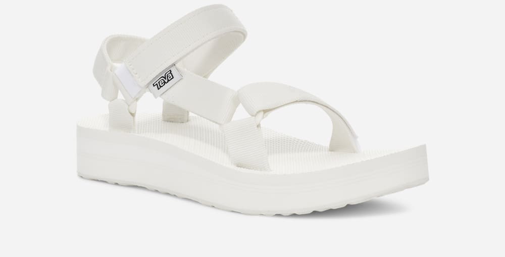 Light White Teva Midform Universal Women's Sandals | Ireland-5927