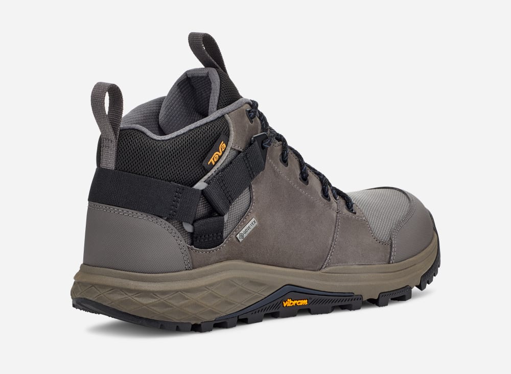 Navy / Grey Teva Grandview Gore-Tex Men's Hiking Boots | Ireland-2675