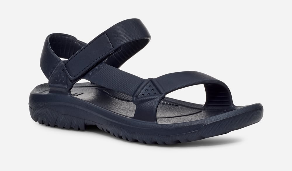 Navy Teva Hurricane Drift Men's Sandals | Ireland-6718