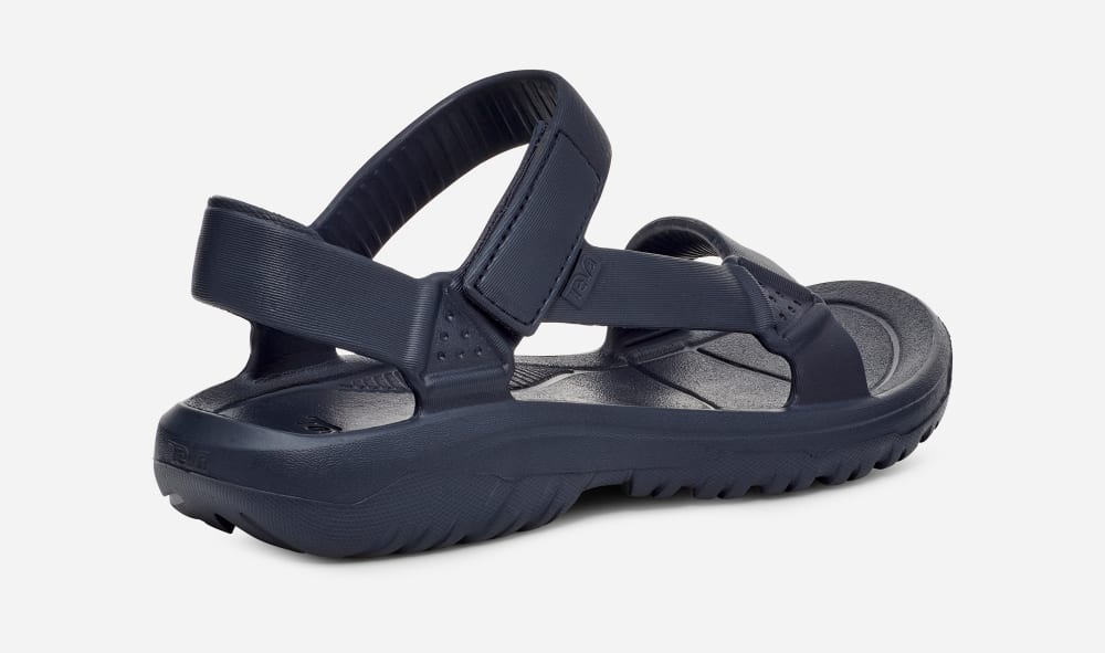 Navy Teva Hurricane Drift Men's Sandals | Ireland-6718