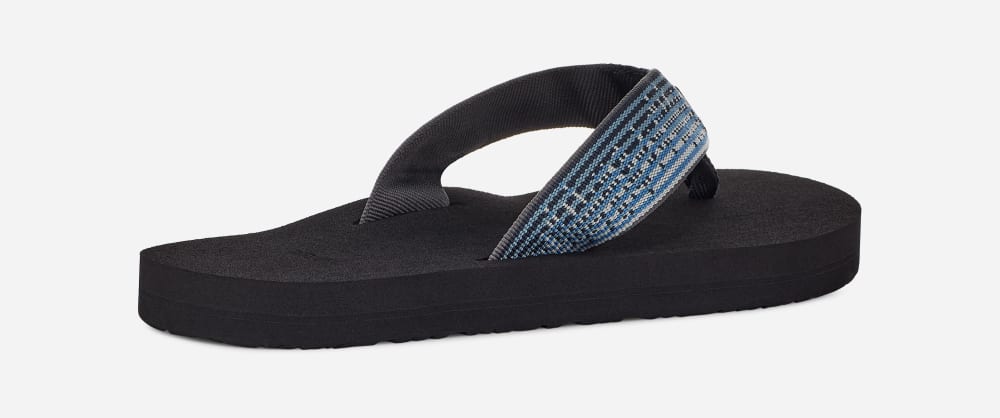 Navy Teva Mush II Men's Flip Flops | Ireland-8027