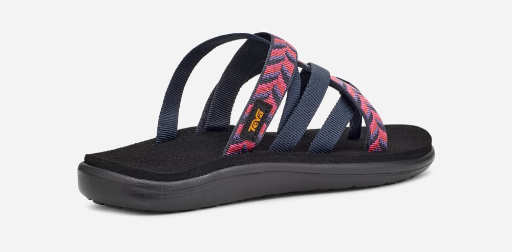 Navy Teva Voya Zillesa Women's Flip Flops | Ireland-5872