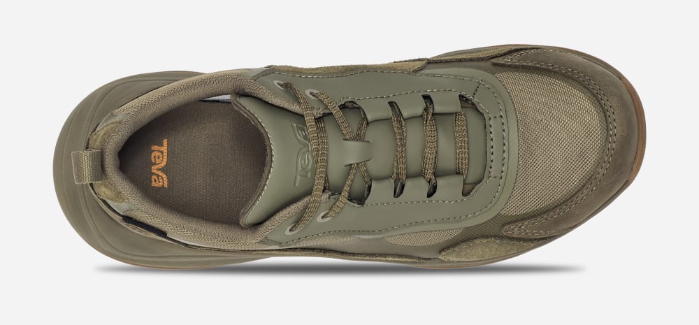 Olive Teva Geotrecca Low Women's Sneaker | Ireland-9786