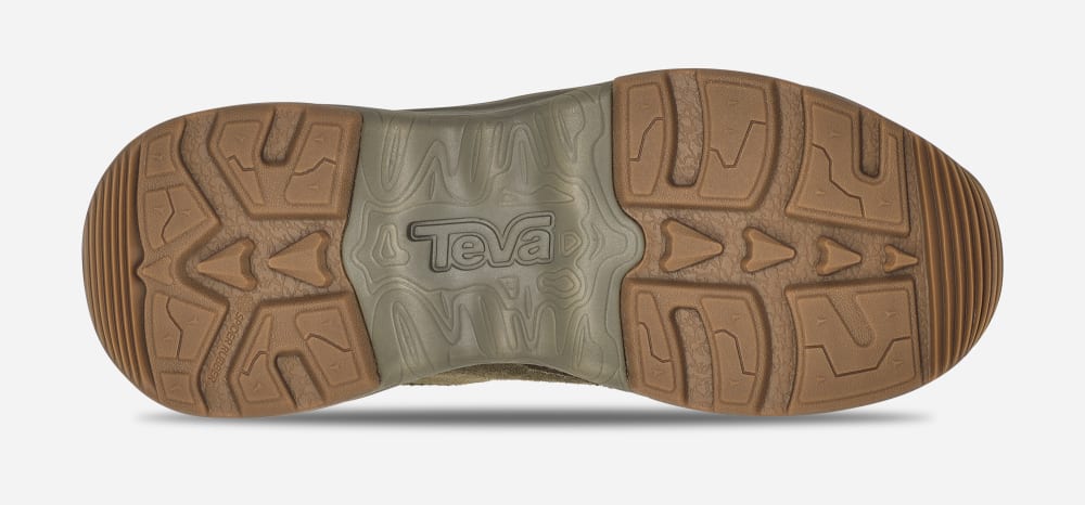 Olive Teva Geotrecca Low Women's Sneaker | Ireland-9786